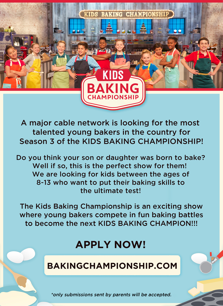 Kids Baking Championship ACF Kansas City Chefs Association