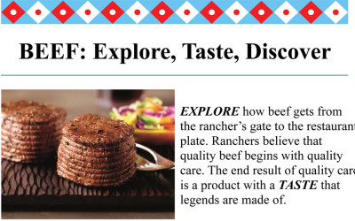 BEEF: Explore, Taste, Discover